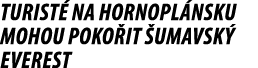 TURIST NA HORNOPL NSKU MOHOU POKO IT  UMAVSK  EVEREST