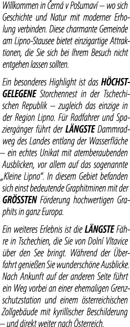 Willkommen in ern  v Po umav  – wo sich Geschichte und Natur mit moderner Erholung verbinden. Diese charmante Gemein...
