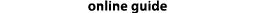 online guide