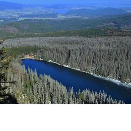 Plechý a Plešné jezero